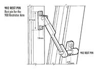 Pivot Window And Sash Restrictors 